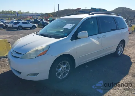2006 Toyota Sienna Xle из США, поврежденный, VIN 5TDZA22C46S541355